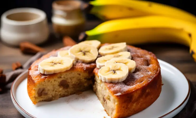 Receita de Torta de Banana de Liquidificador Incrível!!