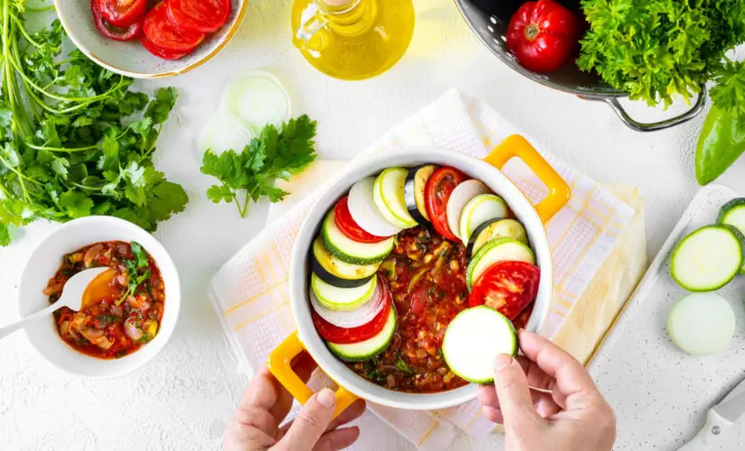 Como Fazer Ratatouille Fácil com Legumes Frescos!