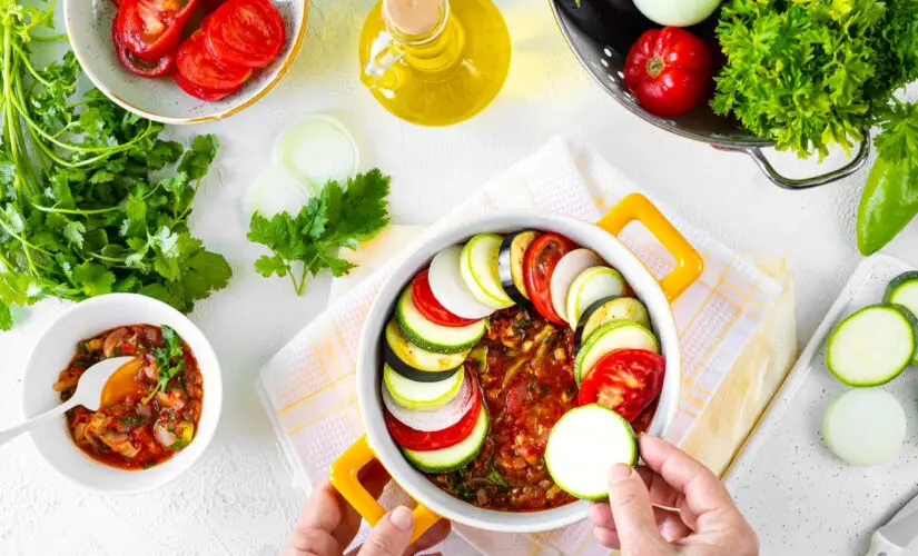 Como Fazer Ratatouille Fácil com Legumes Frescos!