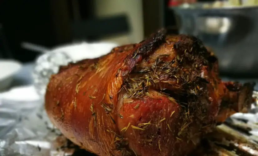 Como Fazer Pernil Assado Suculento e Bem Temperado!!