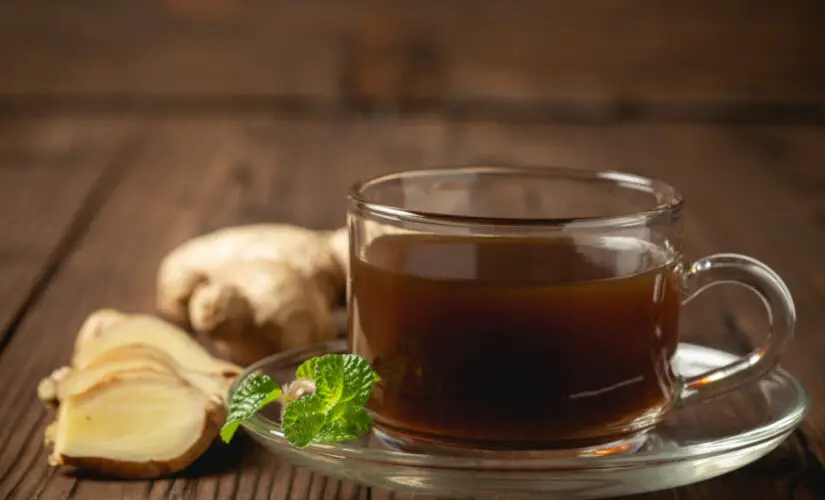 Chá de Gengibre uma Bebida Natural Energizante e Refrescante