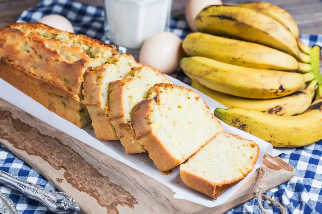 A Melhor Torta de Banana para o Café da Tarde