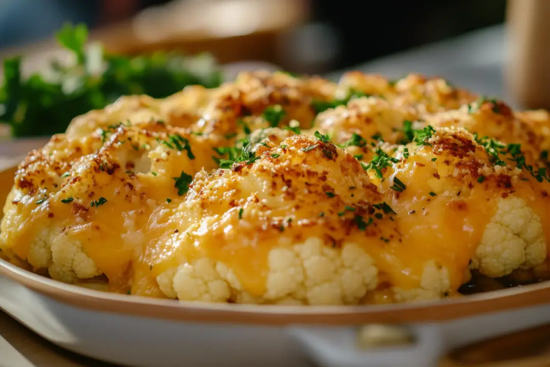Receita de Couve-Flor Gratinada Simples e Irresistível!