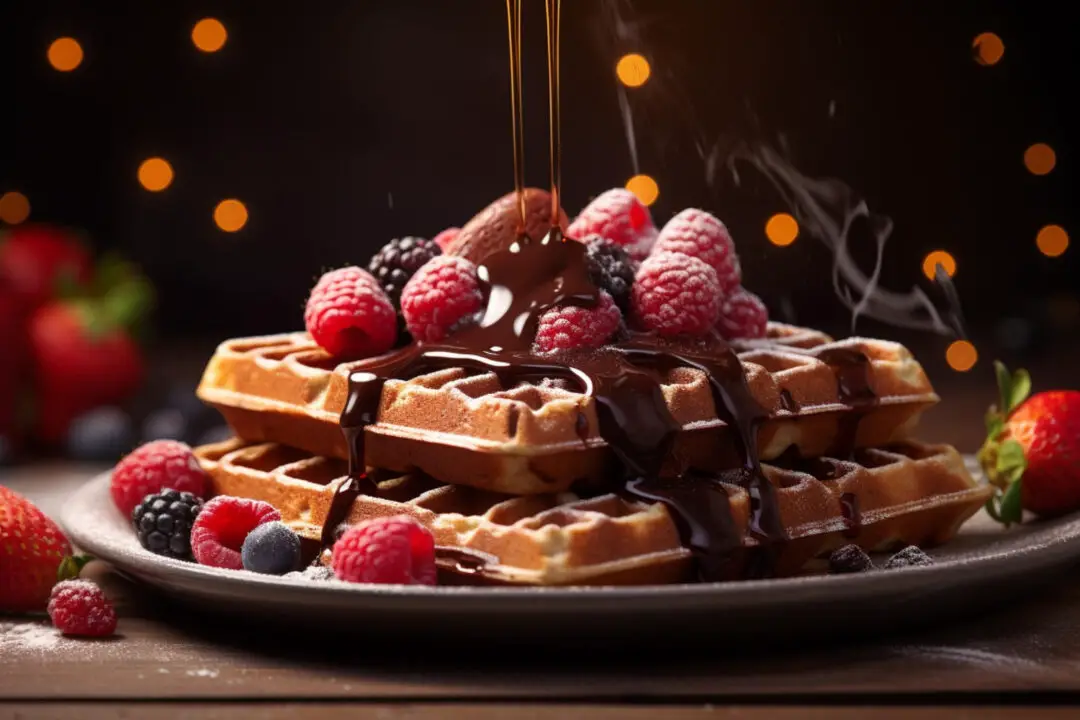 Receita de Waffle Americana Tradicional para o Café da Manhã!