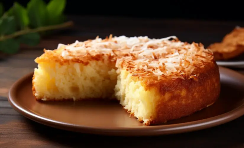 Receita Fácil de Bolo de Tapioca que Não Vai ao Forno!