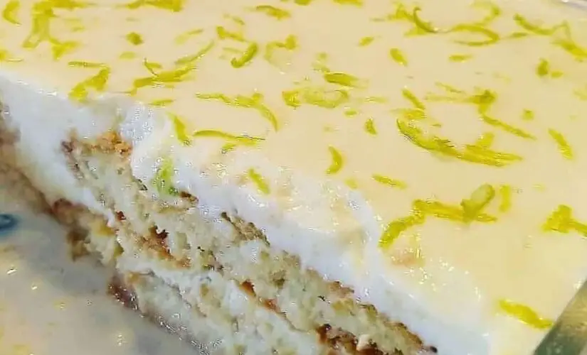 Faça o maior sucesso com esse Pavê de Limão Fácil uma delicia