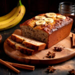 Bolo de banana com aveia 3 ingredientes que lembra o café da tarde da infância
