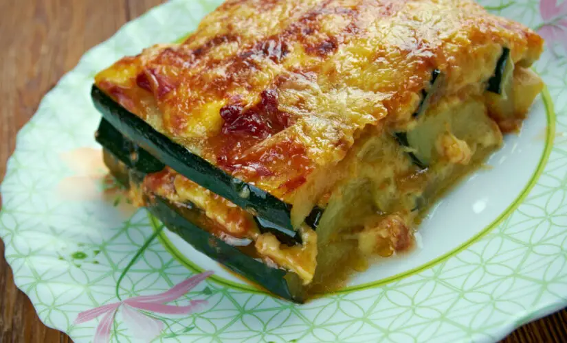 Lasanha de abobrinha que lembra comida de vó e conforta o coração