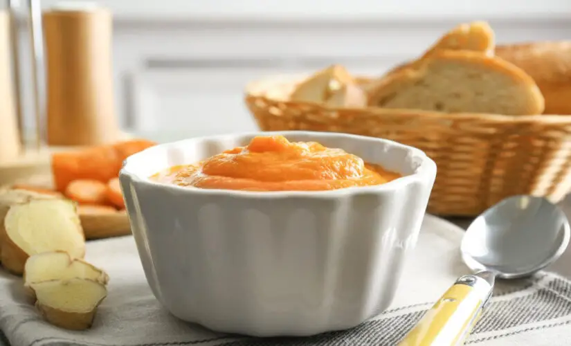 Doce de batata doce cremoso, nutritivo e cheio de sabor da roça
