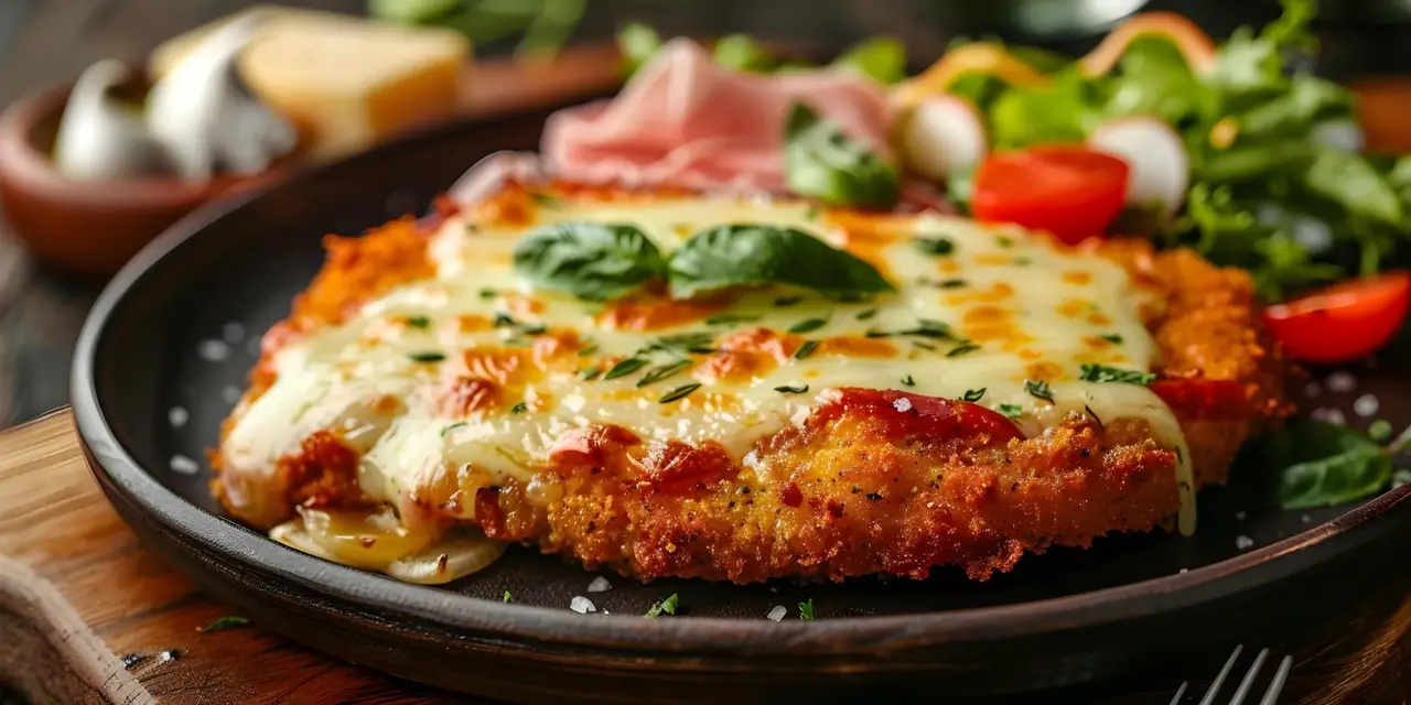 Bife à parmegiana com sabor de domingo em família
