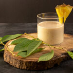 Suco de inhame cremoso e nutritivo que lembra receitas da roça