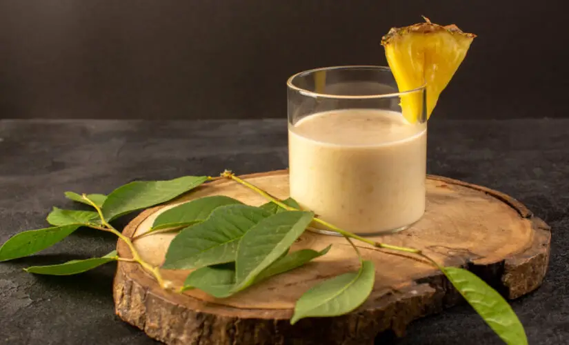 Suco de inhame cremoso e nutritivo que lembra receitas da roça