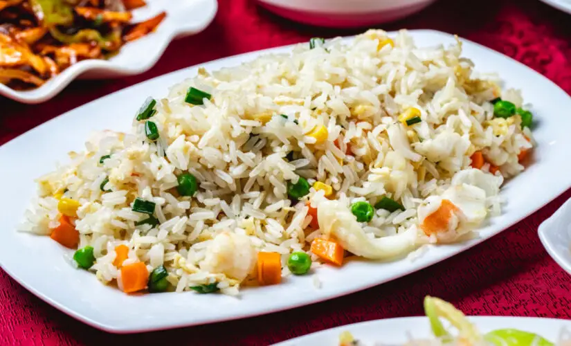 Arroz temperado igual da casa da vó que a gente ama