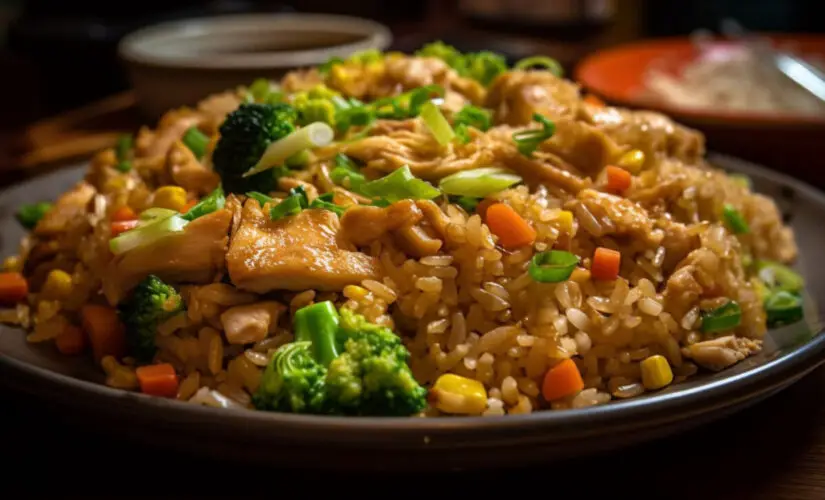 Arroz de forno com frango igual aquele de domingo na casa da mãe