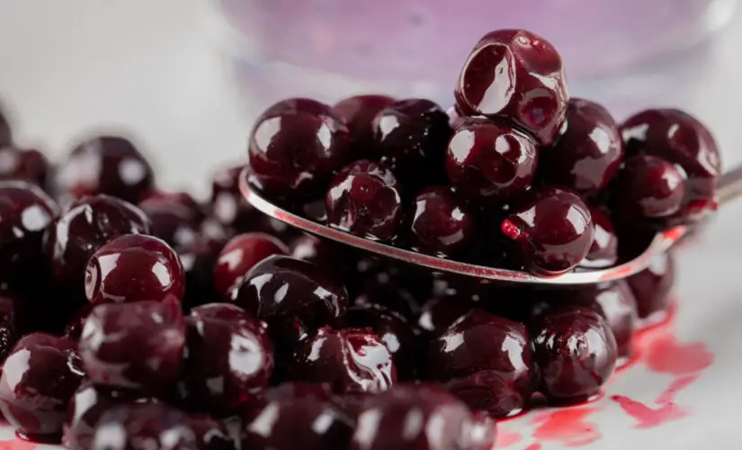 Sagu de vinho tradicional cremoso e com calda brilhante perfeito para sobremesas e ocasiões especiais