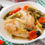 Frango com quiabo uma receita simples suculenta e cheia de sabor
