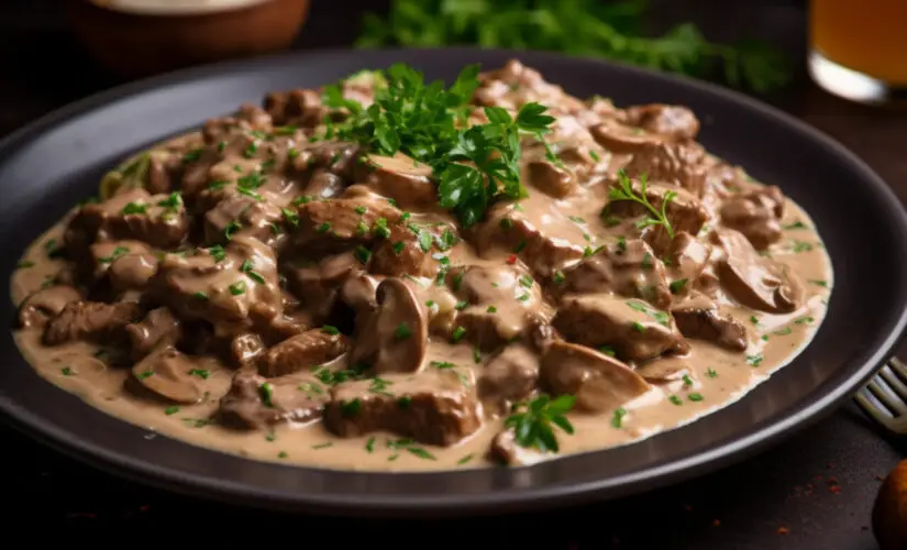 Strogonoff de Carne Cremoso e Saboroso Que é Sucesso na Mesa