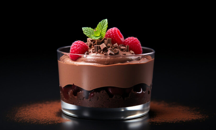 Mousseline de Chocolate Cremosa Leve e Muito Saborosa Perfeita Para Qualquer Ocasião