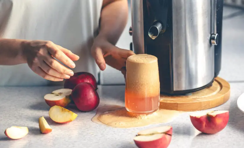 Suco de Maçã no Liquidificador com Sabor Leve e Toque de Cuidado Caseiro