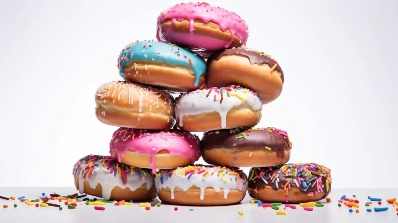 Donuts Fofinhos Deliciosos e Muito Saborosos Perfeitos Para Qualquer Momento