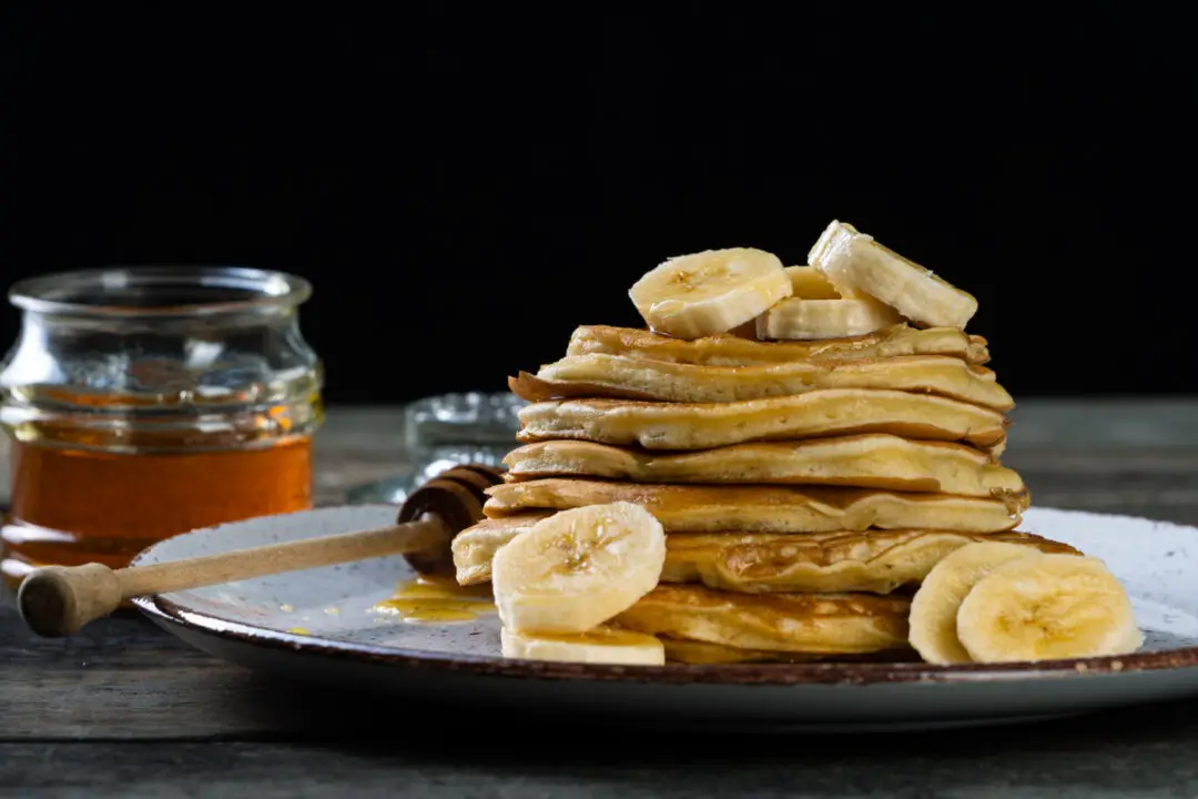 Panqueca de Banana Fácil Leve e Muito Saborosa Perfeita Para o Café da Manhã