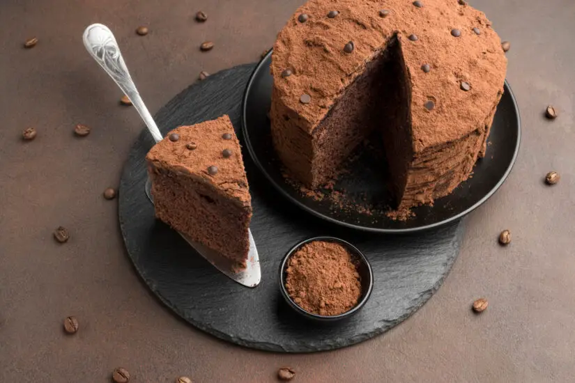 Receita de Bolo de Chocolate de Liquidificador para Café da Tarde