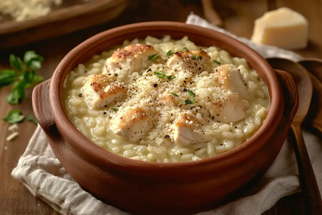 Risoto de Frango Receita Cremosa para Aquecer Corações e Reunir a Família
