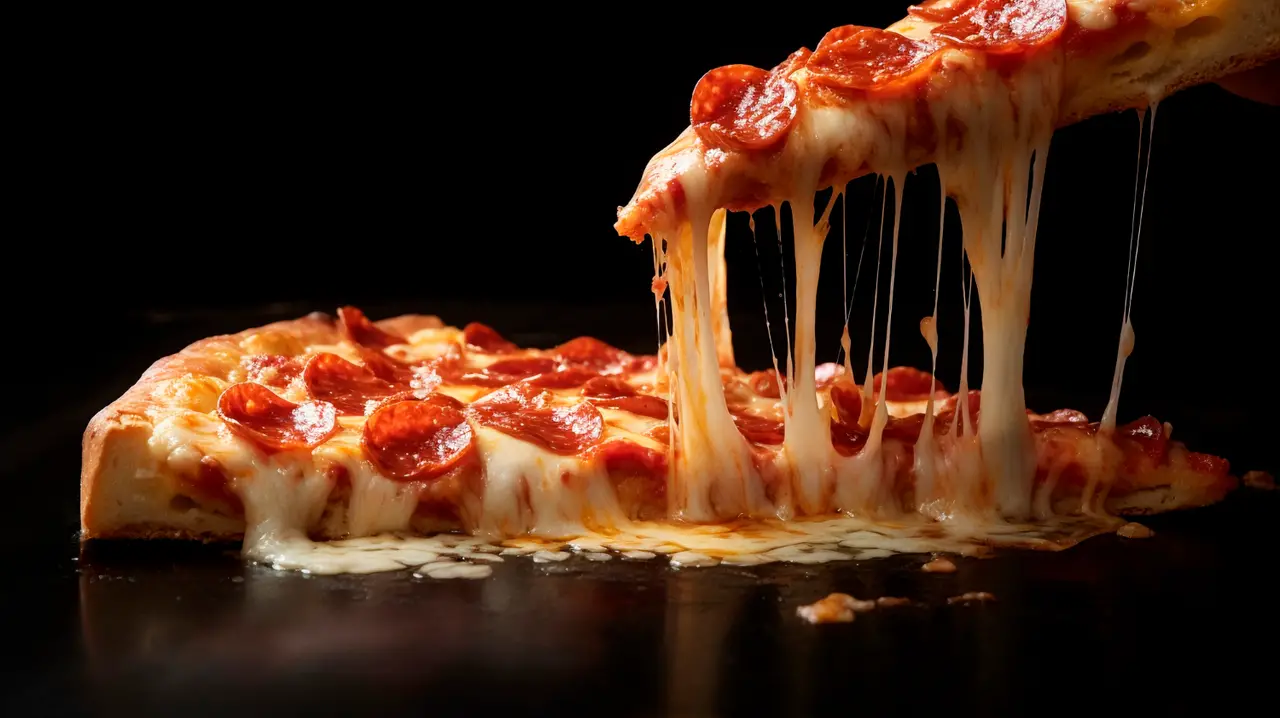 Pizza Que Desperta Memórias de Reunião em Família