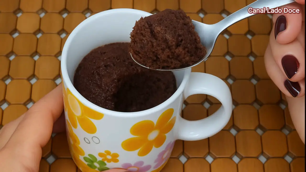 Bolo de Caneca Receita Prática para um Lanche Rápido e Cheio de Carinho