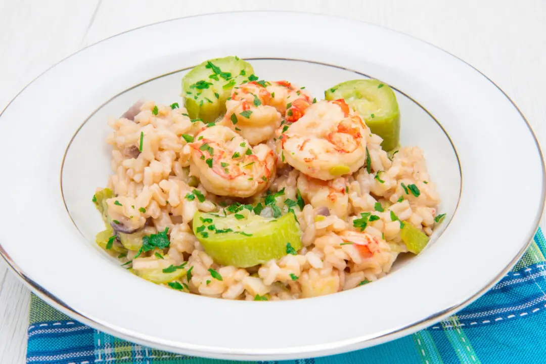 Risoto de Camarão Elegância e Afeto em Cada Colher