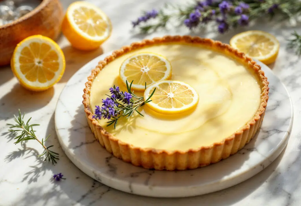 Torta de Limão Doce Refrescante Que Traz o Sabor da Infância