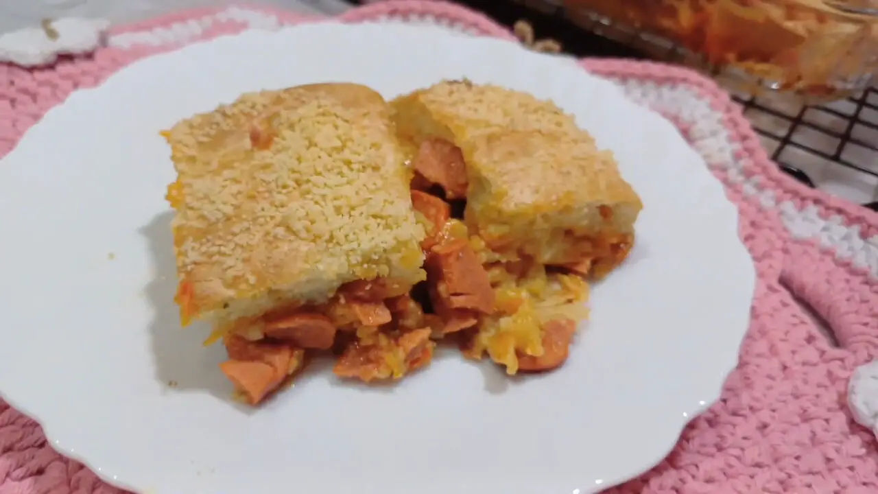 Torta de Salsicha Receita Prática Que Resgata Lanches, Festa e Memórias de Família