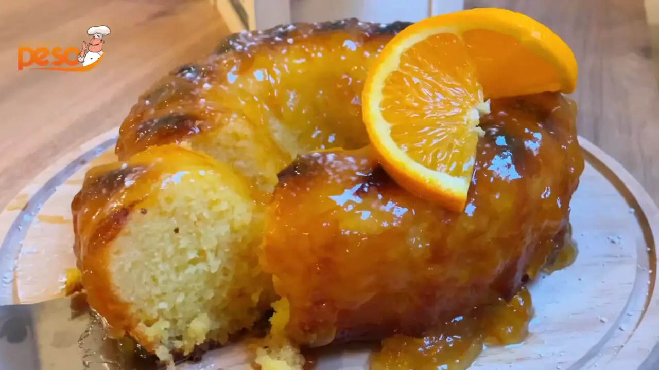 Bolo de Fubá com Laranja Úmido e Macio que Perfuma a Casa Inteira