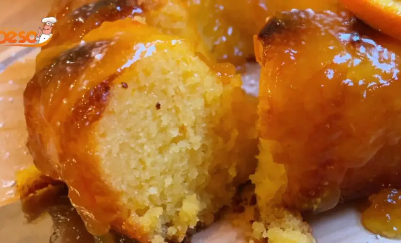 Bolo de Fubá com Laranja Úmido e Macio que Perfuma a Casa Inteira
