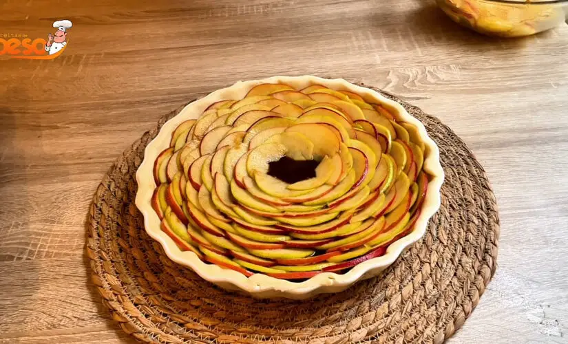 Torta de Maçã em Formato de Rosa a Sobremesa que Encanta Olhos e Paladar