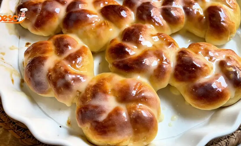 Pãozinho Doce Fofinho para lanche, café ou café da manhã com aquele aroma irresistível de casa cheia