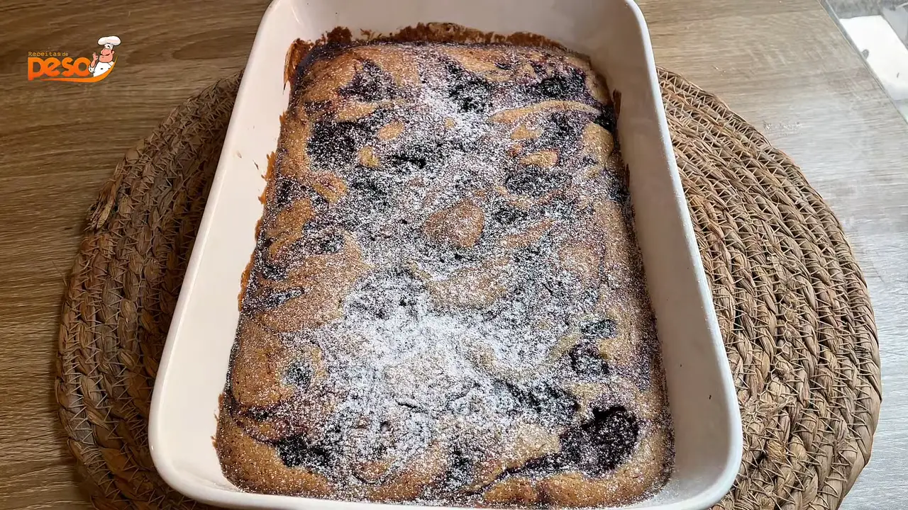 Blonde com Chocolate Branco e Geleia de Frutas Vermelhas Receita Fofinha
