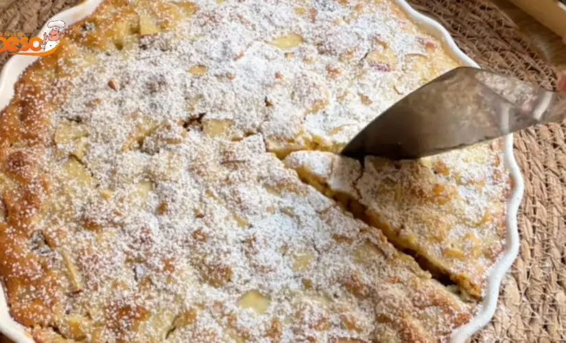 Tortinha de Maçã Caseira com Massa Fofinha Receita de Afeto para Servir com Sorvete