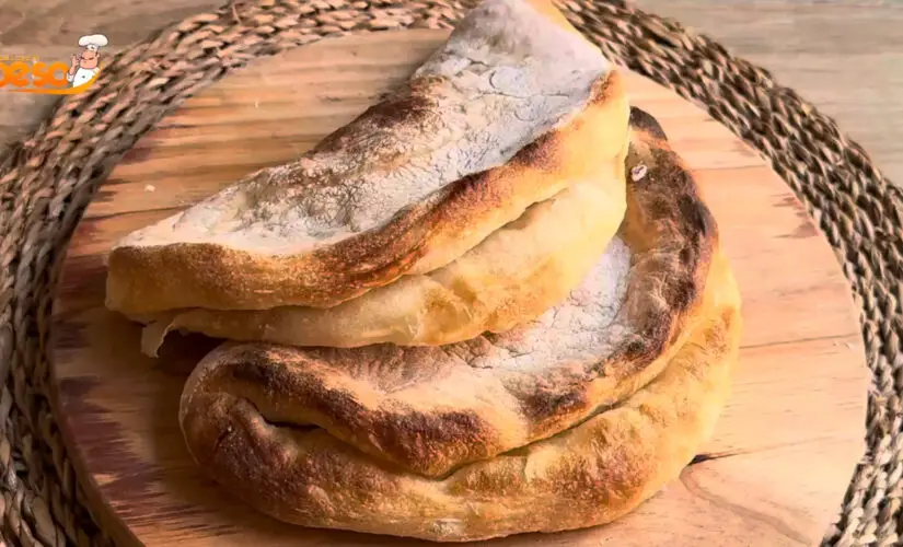 Massa de Pizza de Longa Fermentação para Sanduíche Receita Artesanal