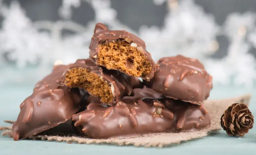 Pão de Mel Recheado e Coberto com Chocolate