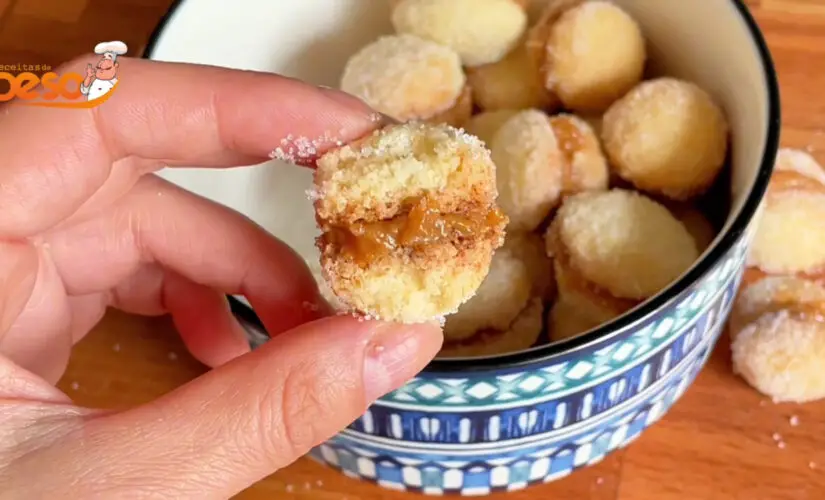 Casadinho de Queijo com Doce de Leite Receita que Traz Lembrança de Festa e Café com Sabor Caseiro