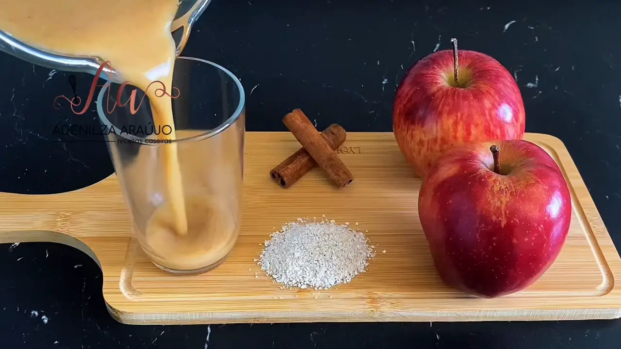 Como Fazer Suco de Maçã no Liquidificador Natural e Refrescante