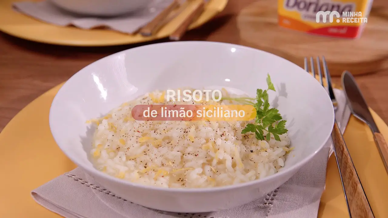 Risoto de Limão Fonte Youtube Minha Receita